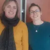 photo  de gauche à droite marie-laure emeraud et windy héraud les coordinatrices de l’atelier. 
