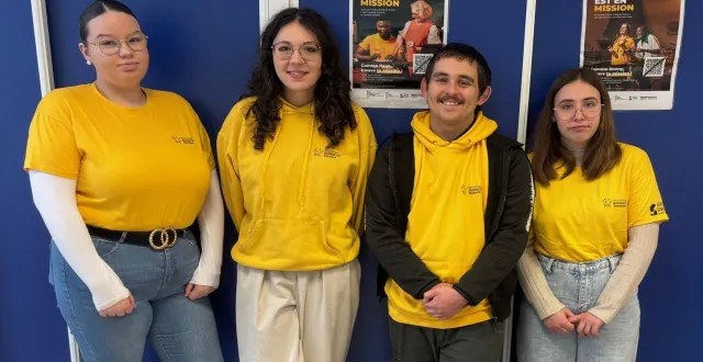 photo  marion, lucyna, mathis et clémentine.  &copy;  ouest-france 