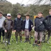 photo les six jeunes de l’école de pêche qui ont participé au junior fishing tour pêche aux leurres.