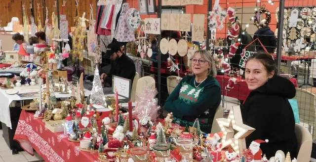 photo  dimanche, une vingtaine d’exposants proposeront des produits artisanaux et gourmands au troisième marché de noël du comité des fêtes.  &copy;  archives ouest-france 