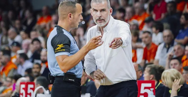 photo  les discussions entre arbitres et acteurs du jeu se crispent parfois…  &copy;  dominique breugnot/ouest-france 