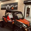 photo  surprise : à longnes, le père noël troque son traîneau pour un quad. 