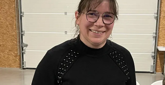 photo  élodie lafresnaye, présidente de l’amicale.  &copy;  le maine libre 