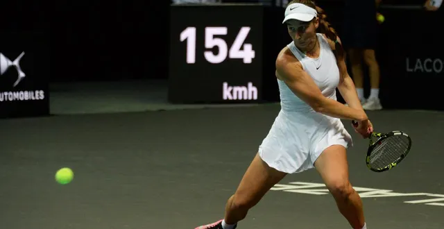 photo  trélazé, 6 décembre 2025. tamara korpatsch va disputer sa quatrième finale sur le grand circuit.  &copy;  co-jérôme hurstel 