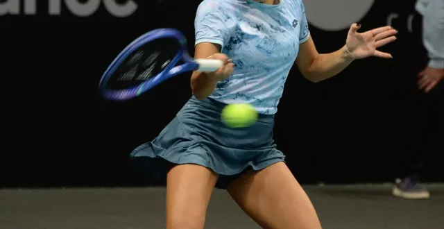 photo  kamilla rakhimova a joué un match titanesque.  &copy;  co-jérôme hurstel 