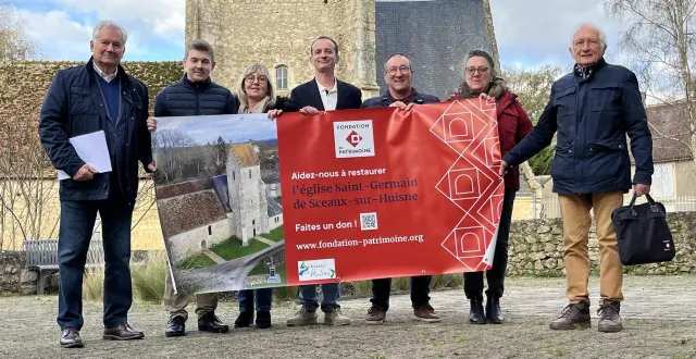 photo  avec le lancement d’une souscription, les acteurs du projet espèrent recueillir 30 000 € de dons pour les travaux de l’église de sceaux-sur-huisne.  &copy;  le maine libre 