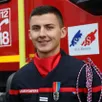 photo  marty germain est devenu, à 24 ans, le nouveau chef du centre d’incendie et de secours de la ville de mayenne. 