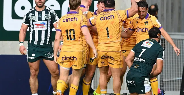 photo  la section paloise s’est inclinée contre northampton, ce dimanche.  &copy;  gaizka iroz / afp 