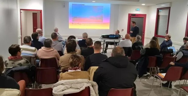 photo  guillaume leclerc, représentant alter, a présenté le projet à l’assistance.  &copy;  co 