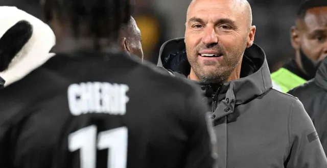 photo  l’entraîneur d’angers sco, alexandre dujeux.  &copy;  jérôme fouquet / ouest-france 