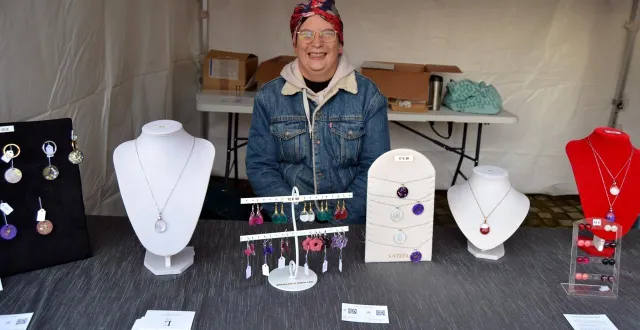 photo  mylène garde toujours le sourire et pourtant…   &copy;  le maine libre 