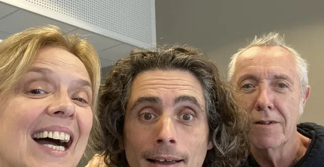 photo  gabrielle poirier, christophe dias-valério et arnaud lecomte jouent 