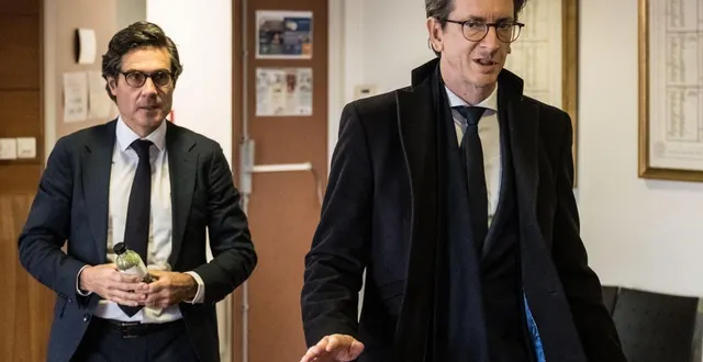 photo  les avocats jérôme marsaudon et louis-marie absil, deux des défenseurs du fc nantes.  &copy;  simon torlotin / ouest-france 