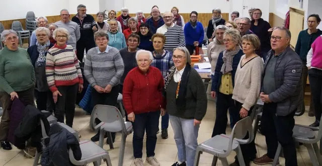 photo  les choristes ont pu faire le point sur leurs projets pour l’année prochaine.  &copy;  ouest-france 