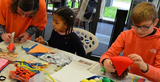 photo  l’année dernière, sept d’artistes en herbe avaient participé à cet atelier.  &copy;  archives ouest-france 