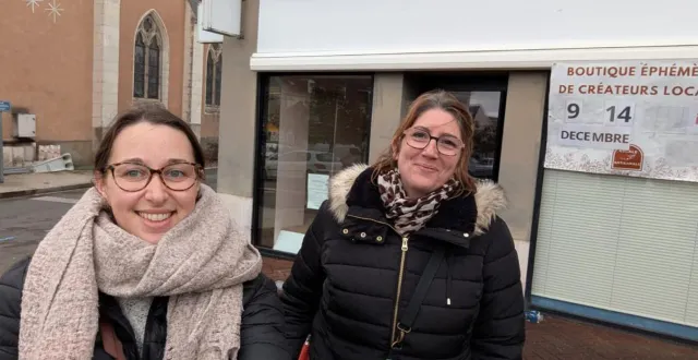 photo  philippine carcenat, de native bijoux, et julie ras, de l’atelier de nounou.  &copy;  ouest-france. 