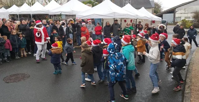 photo  animation dansée par les élèves de l’école.  &copy;  le maine libre 