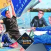 photo  les quatre nommés dans la catégorie « jeune talent ». 