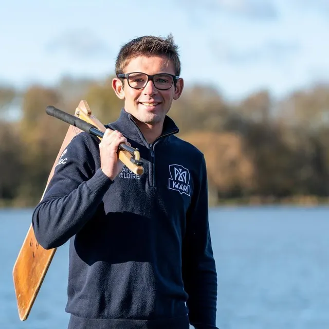 photo hugo cardon, 1er bizuth de la solitaire du figaro paprec.  ©  le maine libre - xavier sarrat