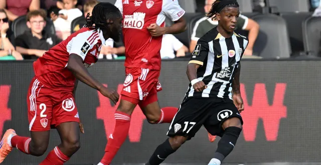 photo  justin kalumba (angers sco).  &copy;  jérôme fouquet/ouest-france 