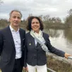 photo  mûrs-erigné, mardi 9 décembre 2025. fabien véteau et odile ginestet ont décidé d’unir leurs forces pour mener la campagne des municipales. 