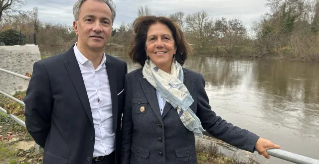 photo  mûrs-erigné, mardi 9 décembre 2025. fabien véteau et odile ginestet ont décidé d’unir leurs forces pour mener la campagne des municipales.  &copy;  co - fabienne supiot 