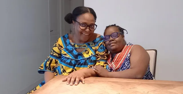 photo  angelina beaupère, en compagnie de sa maman dominique nacto  &copy;  ouest-france 