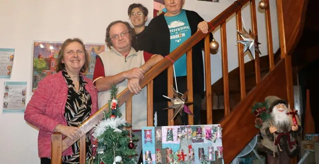photo  l’association gem bleu à segré est ouverte aux personnes en proie à des soucis de santé mentale et souffrant d’isolement.  &copy;  ouest-france 
