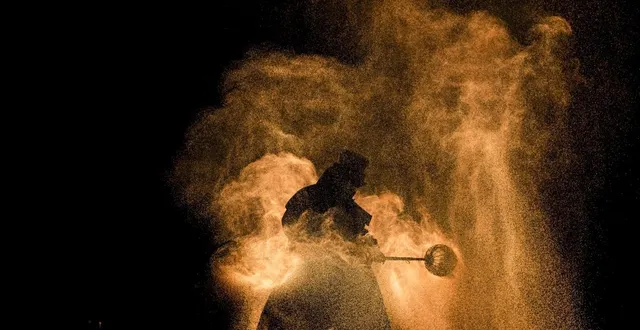 photo  un spectacle de feu de la compagnie cercle de feu clôturera cette journée festive.  &copy;  document remis 