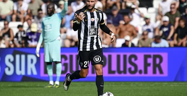 photo  jordan lefort, le leader de la défense angevine.  &copy;  vincent michel / ouest-france 