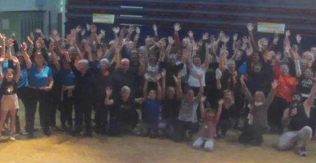 photo  les participants à la soirée téléthon étaient nombreux.  &copy;  ouest-france 