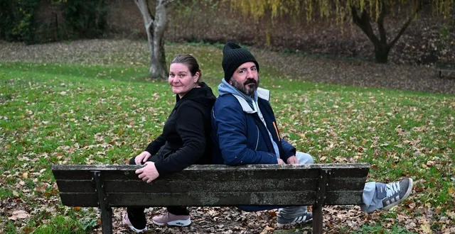 photo  brissac-quincé (brissac-loire-aubance), le 9 décembre 2025. grâce à la générosité de céline, guillaume confie être « reboosté » : « c’est le genre de rencontre qui redonne foi en l’humanité ».  &copy;  photo co – josselin clair 