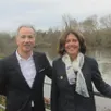 photo  ensemble, fabien véteau et odile ginestet vont conduire la liste nouveau cap pour mûrs-érigné. 