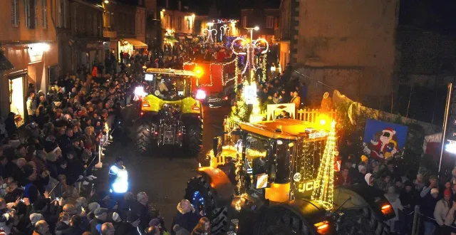 photo  les tracteurs illuminés repassent dans l’orne cette année.  &copy;  archives ouest-france 