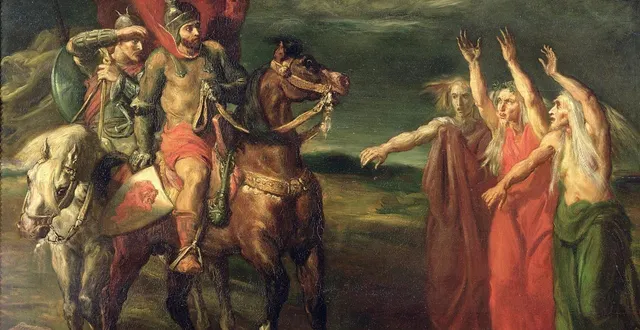photo  « macbeth et les trois sorcières », une des œuvres datant de 1855 exposées au musée de nantes.  ©  bridgeman images / tableau de théodore chasseriau / musée d’orsay