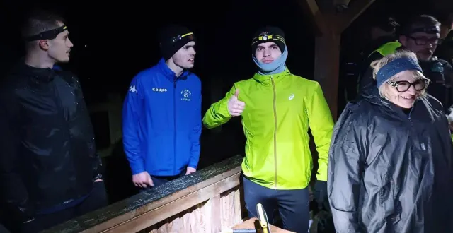 photo  une étape était prévue à la fontaine de la coudre.  &copy;  le maine libre 