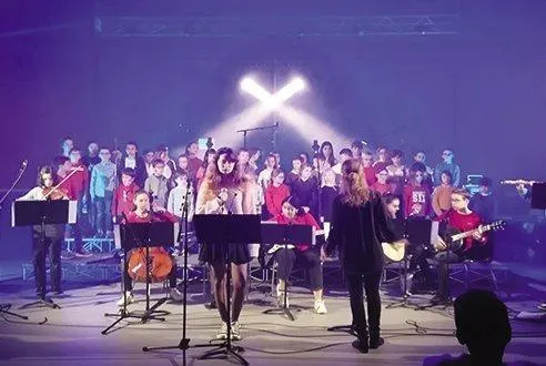 photo  l’école de musique citézarts seraen concert samedi.  &copy;  sud-est manceau 