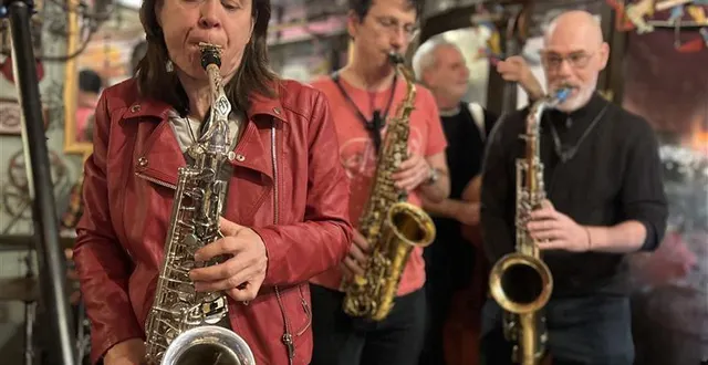 photo  céline bonacina, professeure de saxophone au conservatoire, est l’une des musiciennes à l’initiative du rendez-vous.  &copy;  ouest-france 