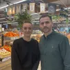 photo  alizé et olivier jacquot ont repris l’intermarché de doué-en-anjou. 