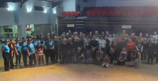 photo  vendredi, les participants à la soirée du téléthon ont été nombreux.  &copy;  co 