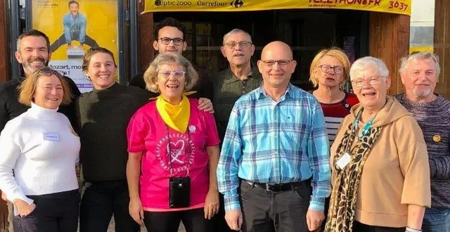 photo  un résultat encourageant : 5 135 € de dons ont été récoltés, ce qui témoigne d’un bel élan de générosité et de solidarité, ainsi que de l’implication active de nombreuses associations et de citoyens beaucouzéens. un coup de chapeau particulier aux élèves des écoles maurice-ravel et du collège rabelais qui ont inauguré ce téléthon en compagnie d’océane, la marraine de l’événement.  &copy;  ouest-france 