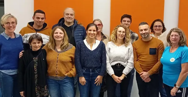 photo  le nouveau conseil d’administration accueille quatre nouveaux membres, baptiste da silva, greg martin, anthony couléa et alexi edmont-bruneau.  &copy;  le maine libre 