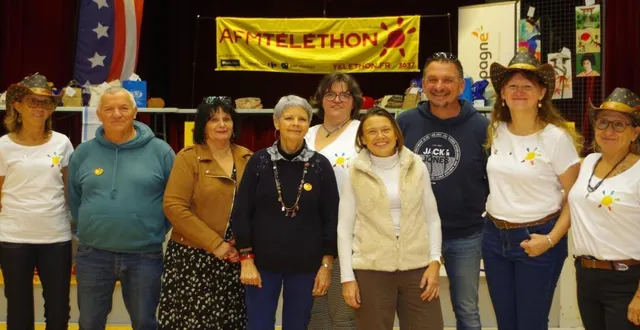 photo  il y avait moins d’associations participantes, cette année, et donc moins d’animations proposées mais l’ambiance est toujours excellente et solidaire au téléthon.  &copy;  le maine libre 