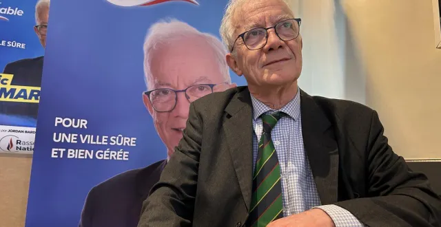 photo  eric de vilmarest candidat aux municipales de 2026 à bonnétable.  &copy;  le maine libre 