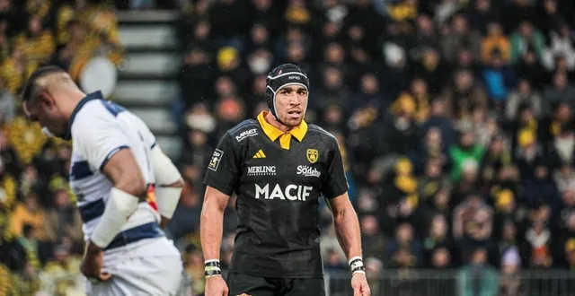 photo  placé en deuxième ligne, ultan dillane était l’un des rares éléments expérimentés du xv de départ du stade rochelais.  &copy;  co - jordan magneron 