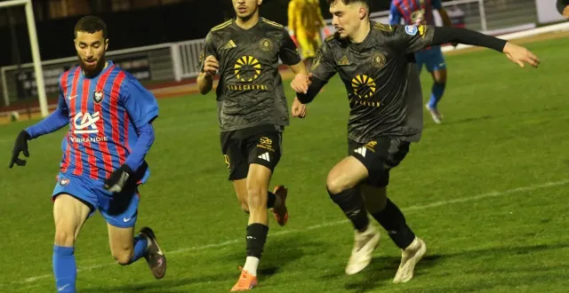 photo  trouville deauville villers s’est incliné sur sa pelouse face au stade malherbe de caen, ce samedi 13 décembre 2025 (1-2).  &copy;  ouest-france 