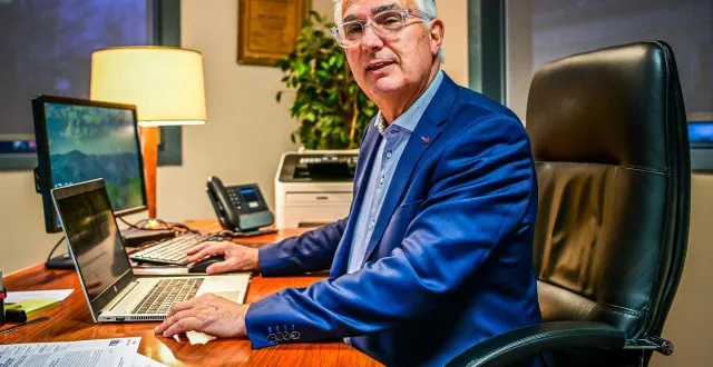 photo  le président du tribunal des activités économiques du mans, christian bagnaud, dresse un bilan plus rassurant que prévu quant à la situation financière des entreprises sarthoises.  &copy;  photo archives le maine libre yvon loue 