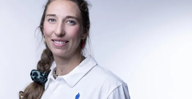 photo  chloé trespeuch a pris la troisième place par équipes avec aidan chollet lors de la première course de la saison en coupe du monde, ce dimanche en italie.  &copy;  joel saget / afp 