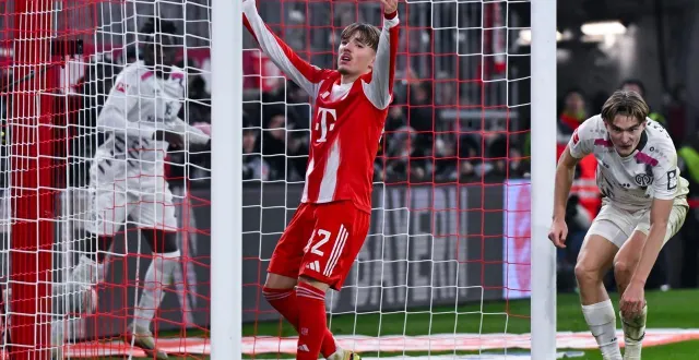 photo  le prodige lennart karl de 17 ans du bayern munich.  &copy;  dpa picture-alliance via afp / sven hoppe 