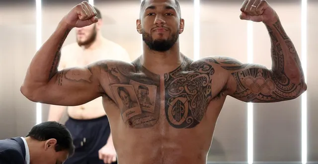 photo  tony yoka le 16 mai 2025.  &copy;  franck fife / afp 